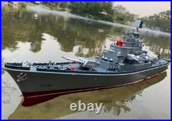 Remote Control Warship Aircraft Carrier Battleship with 2 Batteries & Controller