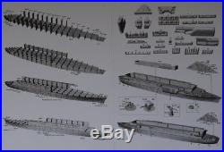 Resin kit PE 1/700 WWII French Aircraft Carrier Bearn