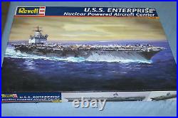 Revell 1/400 Scale U. S. S. Enterprise Nuclear Powered Aircraft Carrier Model New Revell 1/400 Scale U. S. S. Enterprise Nuclear Powered Aircraft Carrier Model New