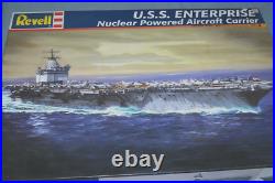 Revell 1/400 Scale U. S. S. Enterprise Nuclear Powered Aircraft Carrier Model New Revell 1/400 Scale U. S. S. Enterprise Nuclear Powered Aircraft Carrier Model New