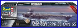 Revell Germany USS Enterprise CVN-65 Platinum Edition Plastic Model Kit 05173