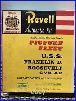 Revell Picture Fleet Model Kit USS Franklin D Roosevelt Aircraft Carrier CVB 42