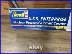 Revell USS Enterprise CVN-65 Aircraft Carrier 1400 Scale Model Kit (Huge)