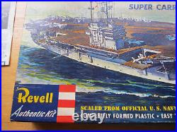 Revell USS Forrestal Aircraft Carrier Model Kit Unassembled in original box