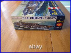 Revell USS Forrestal Aircraft Carrier Model Kit Unassembled in original box