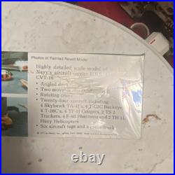 Revell USS Lexington Aircraft Carrier Model Kit 20 Unassembled H-444 with Stand