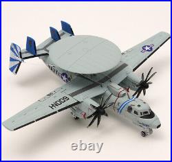 S14 1/144 Nimitz Aircraft Carrier 2016 E-2D AWACS VAW-121 Blue Tail CVN68 Model