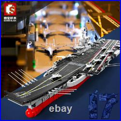 SEMBO 3010pcs Shandong Aircraft Carrier Military Building Blocks Toys for kids