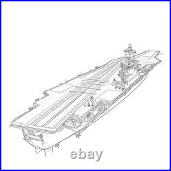 SSC350169S 1/350 Model USS Kitty Hawk Class CV-66 Aircraft Carrier FULL HULL