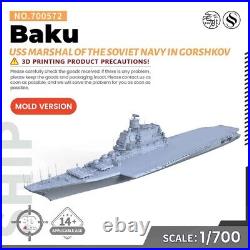 SSMODEL SS700572 1/700 Soviet Russia USSR Navy BaKu Aircraft Carrier