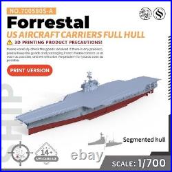 SSMODEL SSC580S-A 1/700 Military Model USN Forrestal Aircraft Carriers FULL HULL