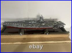 Scale Model USS Enterprise CVN-65 Aircraft Carrier Museum Very Detail 32 long