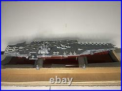 Scale Model USS Enterprise CVN-65 Aircraft Carrier Museum Very Detail 32 long