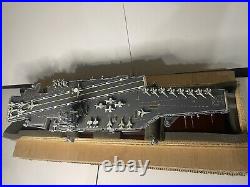 Scale Model USS Enterprise CVN-65 Aircraft Carrier Museum Very Detail 32 long