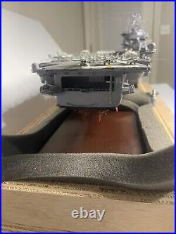 Scale Model USS Enterprise CVN-65 Aircraft Carrier Museum Very Detail 32 long