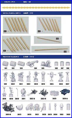 Shipyard 1/350 S350009 Upgrade Parts for Hasegawa IJN Aircraft Carrier Akagi