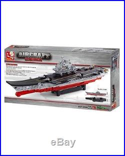 Sluban Aircraft Carrier B0388 Military Bricks Army Not Lego Christmas Present