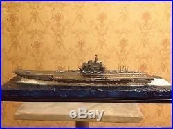Soviet/Russian Admiral Kuznetsov aircraft carrier with diorama