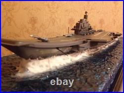 Soviet/Russian Admiral Kuznetsov aircraft carrier with diorama 1700