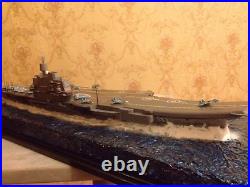 Soviet/Russian Admiral Kuznetsov aircraft carrier with diorama 1700