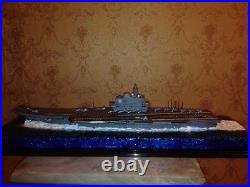 Soviet/Russian Admiral Kuznetsov aircraft carrier with diorama 1700