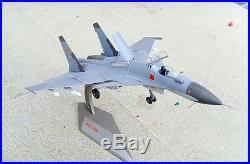 Su33 Flanker-D J15 Combat Aircraft Carrier J-15 1/48 Alloy Model Gray Large NEW