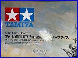 TAMIYA 1/350 No. 7 US Navy Nuclear-powered Aircraft Carrier CVN-65 Enterprise JP