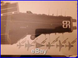 TAMIYA 1/350 U. S. S. ENTERPRISE CVN 65 AIRCRAFT CARRIER KIT NO 78007 Vintage 1984