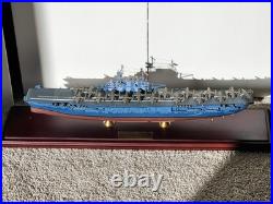 THE DANBURY MINT USS HORNET CV-8 USN AIRCRAFT CARRIER WWII 1500 Scale