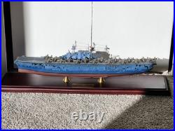 THE DANBURY MINT USS HORNET CV-8 USN AIRCRAFT CARRIER WWII 1500 Scale