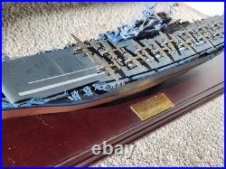 THE DANBURY MINT USS HORNET CV-8 USN AIRCRAFT CARRIER WWII 1500 Scale