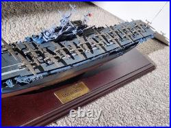 THE DANBURY MINT USS HORNET CV-8 USN AIRCRAFT CARRIER WWII 1500 Scale