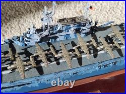 THE DANBURY MINT USS HORNET CV-8 USN AIRCRAFT CARRIER WWII 1500 Scale