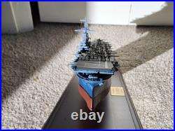 THE DANBURY MINT USS HORNET CV-8 USN AIRCRAFT CARRIER WWII 1500 Scale