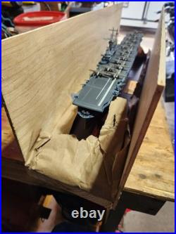 THE DANBURY MINT USS HORNET CV-8 USN AIRCRAFT CARRIER WWII 1500 Scale