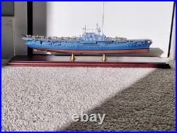 THE DANBURY MINT USS HORNET CV-8 USN AIRCRAFT CARRIER WWII 1500 Scale