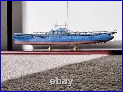 THE DANBURY MINT USS HORNET CV-8 USN AIRCRAFT CARRIER WWII 1500 Scale