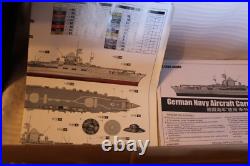 TRP05628 1350 Trumpeter German Navy Aircraft Carrier DKM Peter Strasser