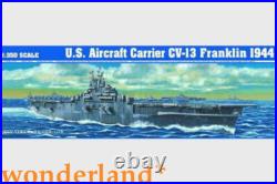 TRUMPETER 05604 1/350 Static DIY U. S. Aircraft Carrier CV-13 Franklin 1944