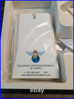 Tailwind International B747-400F Aircraft Desk Model 1200 Boeing NEW! WOW