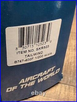 Tailwind International B747-400F Aircraft Desk Model 1200 Boeing NEW! WOW