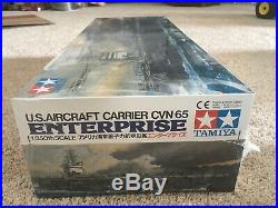 Tamiya 1/350 USS ENTERPRISE CVN-65 Aircraft Carrier Model Kit