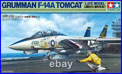 Tamiya 1/48 Grumman F-14A Tomcat Late Model Carrier Launch Set # 61122