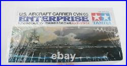 Tamiya Factory Sealed Aircraft Carrier USS Enterprise CVN-65 Model Kit 78007 New