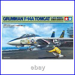 Tamiya Grumman F14A Tomcat Carrier Launch 61122 Military Aircraft Model Kit 1/48