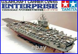 Tamiya US Aircraft Carrier Enterprise CVN-65 1/350 Scale Model Kit#78007MINT