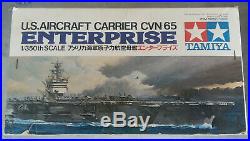 Tamiya USS Enterprise CVN-65 Aircraft Carrier scale model kit 1/350
