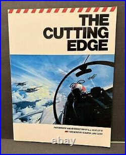 The Cutting Edge By C. J. Heatley 1989 US Navy Aircraft /Carrier Photos Info EUC