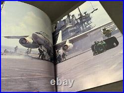 The Cutting Edge By C. J. Heatley 1989 US Navy Aircraft /Carrier Photos Info EUC