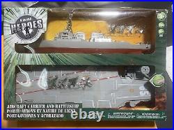 True Heroes Aircraft Carrier And Battleship New ToyRus Unopened